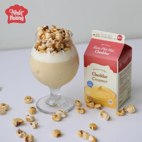 Popcorn Cheddar 1 Popcorn Cheddar - thức uống đầy phá cách