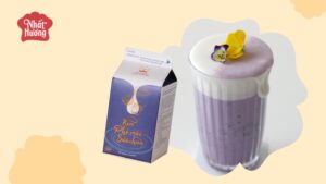 Sữa Chua Khoai Môn Tím