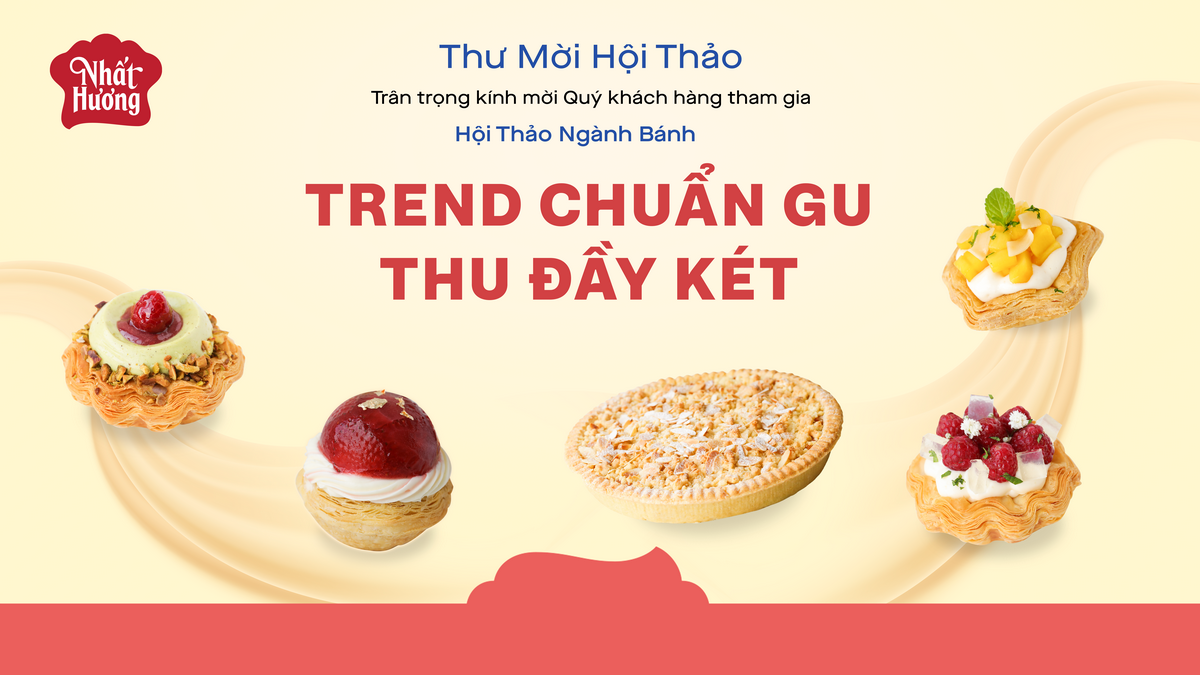 Thư Mời Hội Thảo: Trend Chuẩn Gu - Thu Đầy Két"