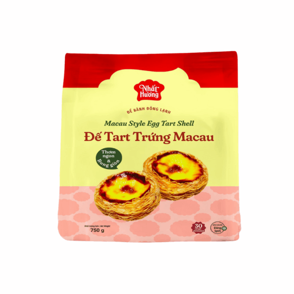 Đế Tart Trứng Macau Nhất Hương (750 g – 30 cái)