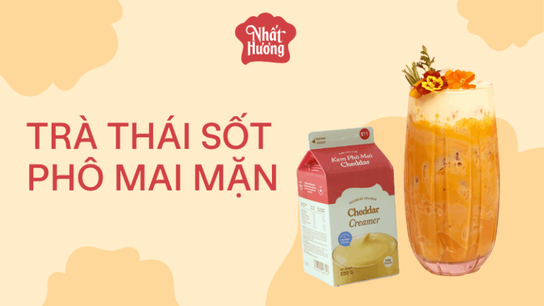 Trà Thái Sốt Phô Mai Mặn