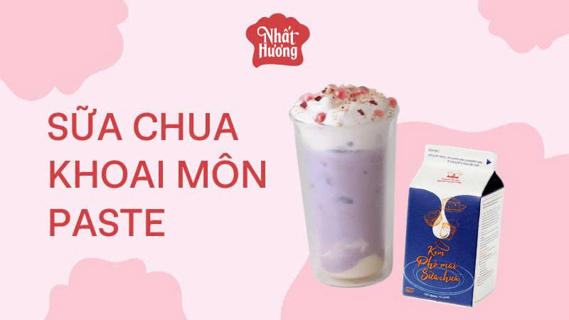 SỮA CHUA KHOAI MÔN PASTE