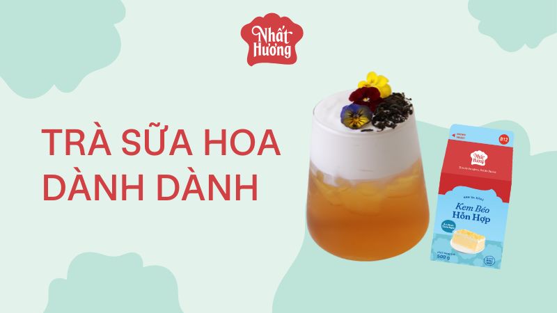 Trà Sữa Hoa Dành Dành