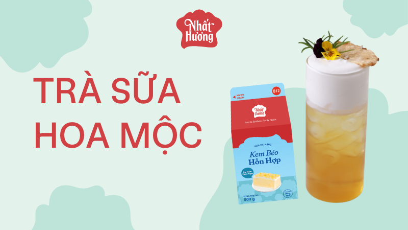 Trà Sữa Hoa Mộc