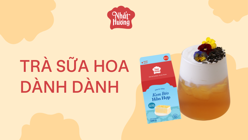 Trà Sữa Hoa Dành Dành