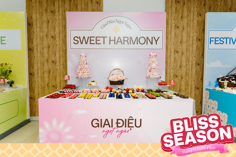 CHUỖI SỰ KIỆN NGÀNH BÁNH BLISS SEASON: VƯƠNG VỊ HẠNH PHÚC
