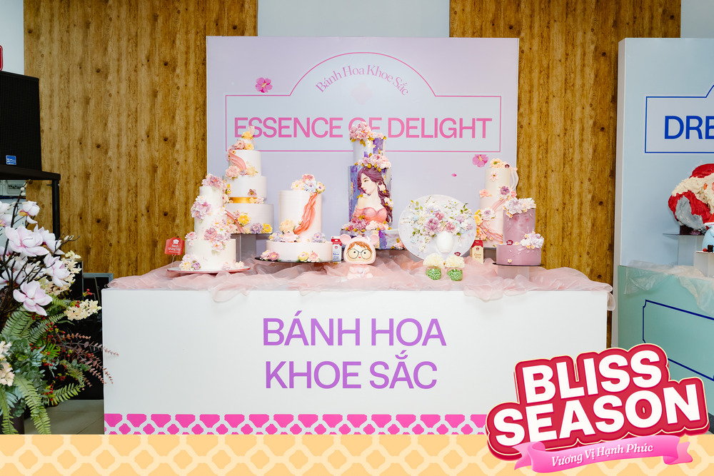 CHUỖI SỰ KIỆN NGÀNH BÁNH BLISS SEASON: VƯƠNG VỊ HẠNH PHÚC