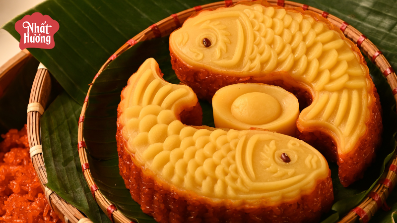 Công thức Xôi Gấc và Nhân Đậu Xanh chuẩn vị Tết cho mâm cúng giao thừa 2 Nhân đậu xanh vị bùi ngọt cân bằng hương vị ngày Xuân