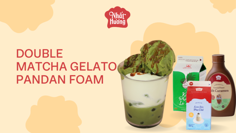 Double Matcha Gelato Pandan Foam