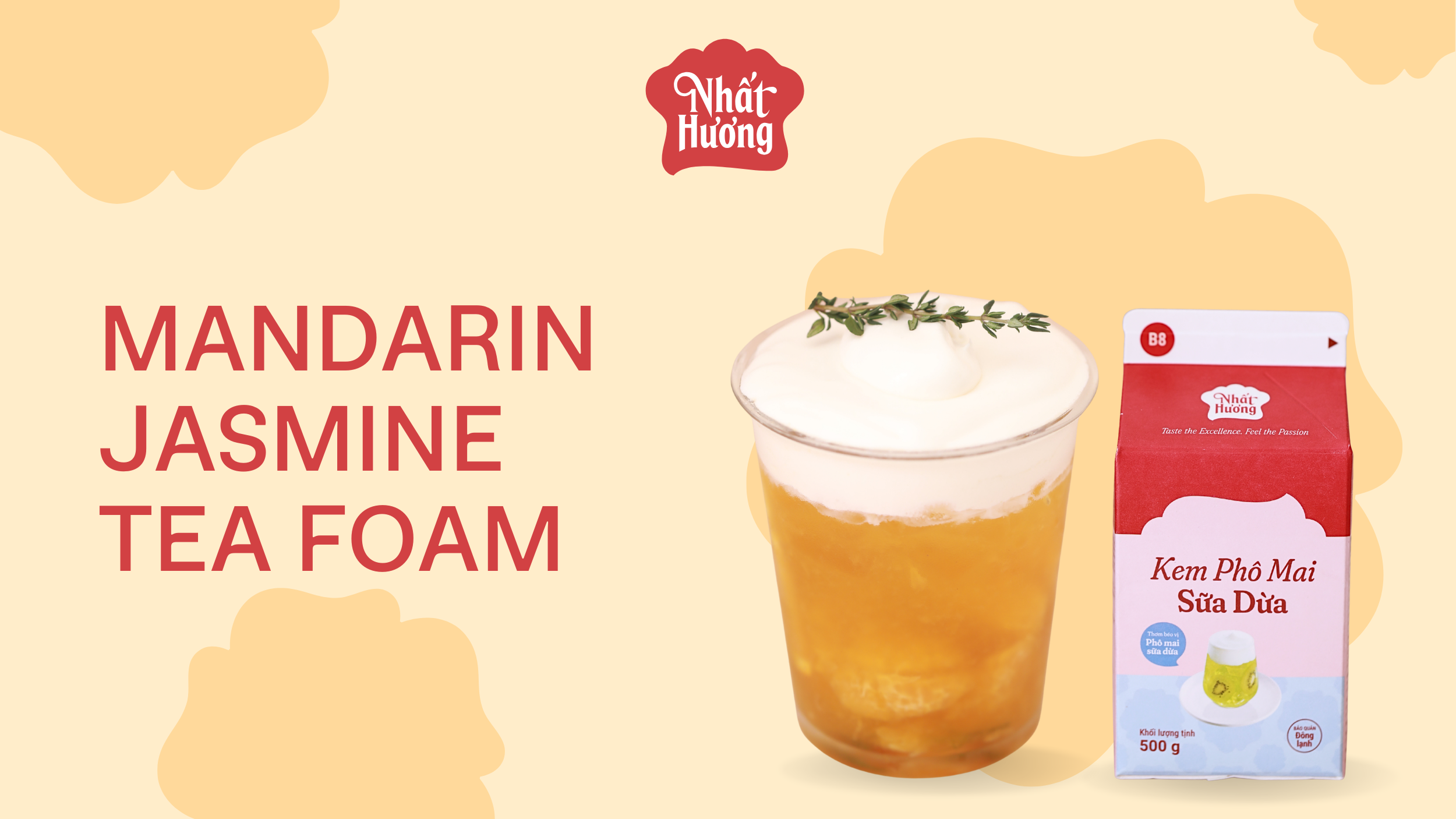 MANDARIN JASMINE TEA FOAM