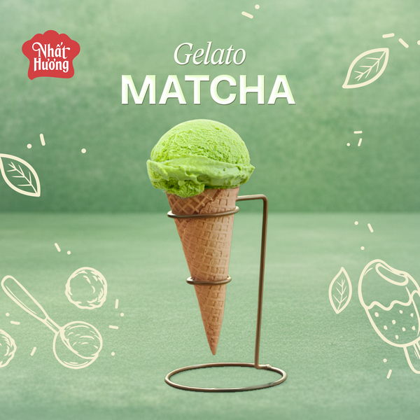Kem Gelato Matcha