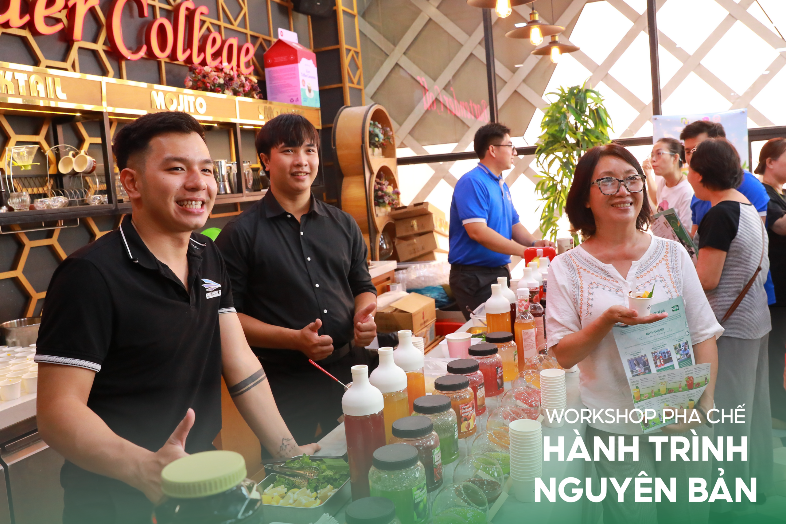 Workshop pha chế: Hành Trình Nguyên Bản