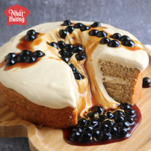 Toffee Trân Châu Chiffon - Sự Hòa Quyện Béo Thơm Và Lạ Miệng.