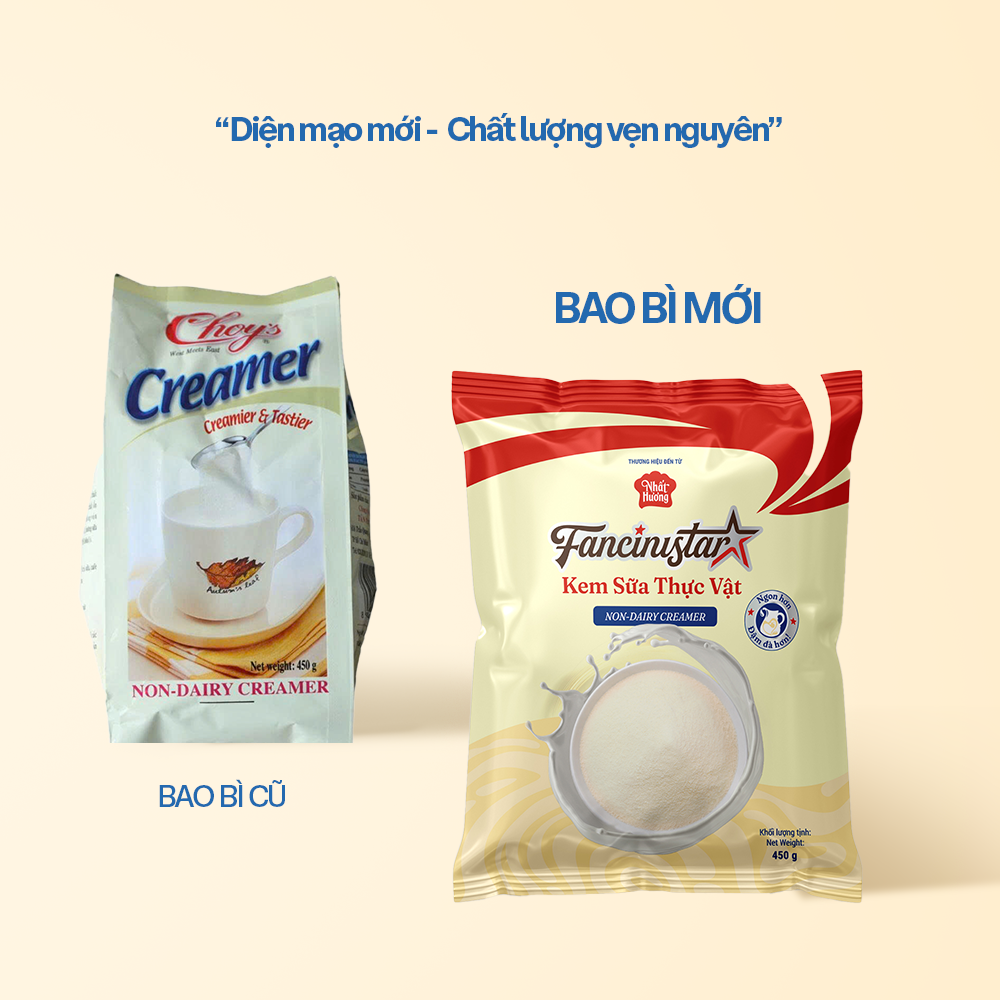 THÔNG BÁO: THAY ĐỔI BAO BÌ SẢN PHẨM KEM SỮA THỰC VẬT NHẤT HƯƠNG 2 Thông báo thay đổi bao bì Kem Sữa Thực Vật