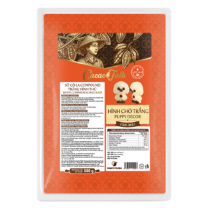 Sô Cô La Compound Hình Chó Trắng Fan-M01 (500 g)