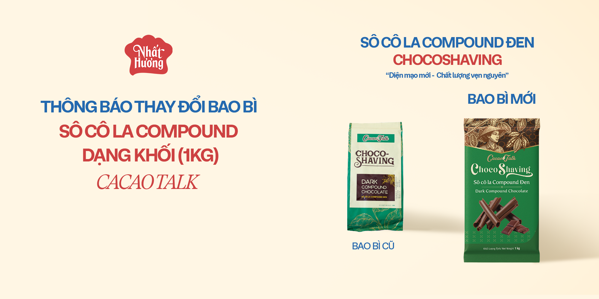 Sô cô la Compound Đen ChocoShaving 1kg