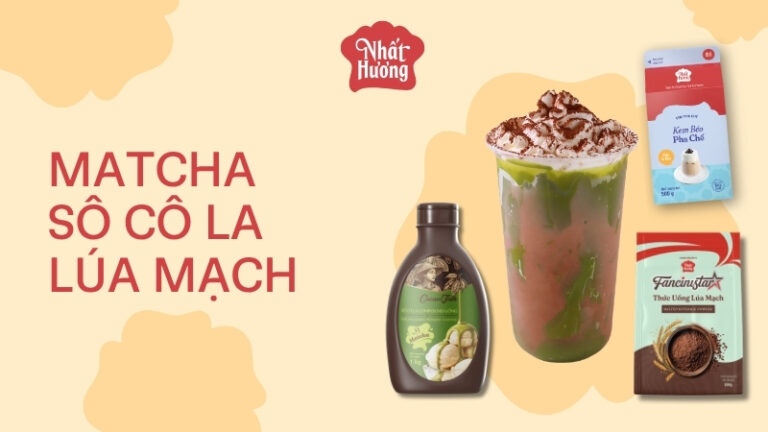 Matcha Sô Cô La Lúa Mạch