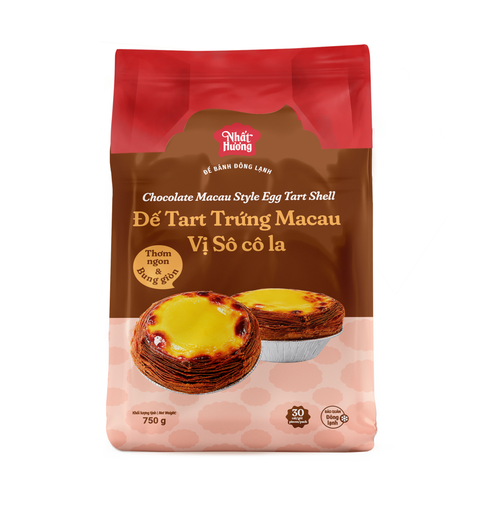 Tart Macau Vị Sô cô la