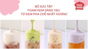 Bộ sưu tập Foam kem sáng tạo