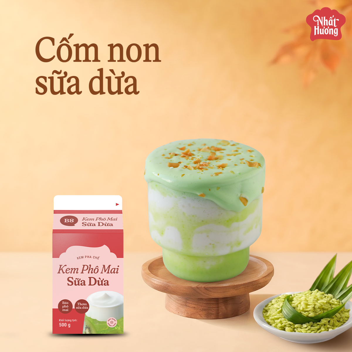 Cốm Non Sữa Dừa