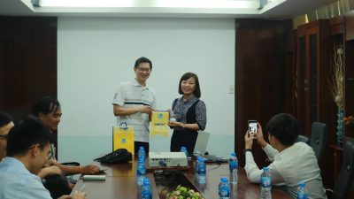 Giao lưu đoàn nghiên cứu sinh trường đại học Yuntech- Đài Loan
