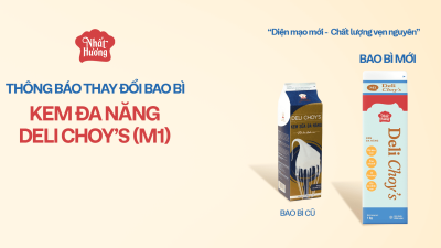 Thông báo thay đổi bao bì Kem Đa Năng Deli's Choy_web
