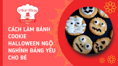 bánh cookie halloween