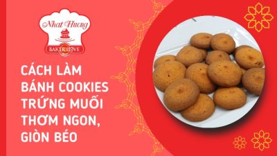 bánh cookies trứng muối