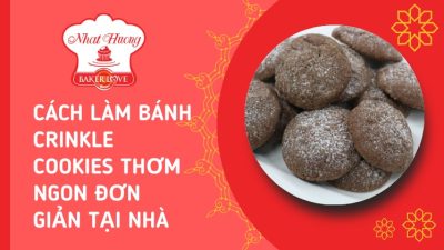 bánh Crinkle Cookies