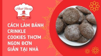 bánh Crinkle Cookies