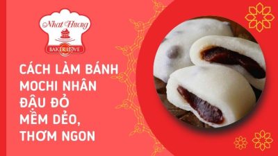 mochi đậu đỏ