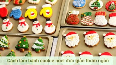 bánh cookie noel