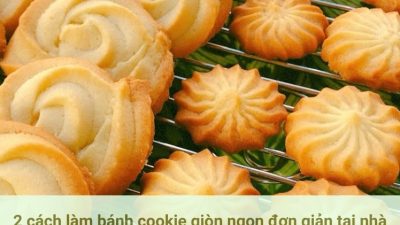 cách làm bánh cookie