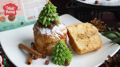 Caramel Cheese Brioche - tâm điểm mùa Giáng Sinh