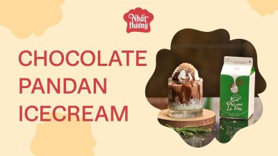 Chocolate Pandan Icecream