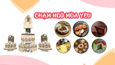 Thư mời hội thảo chủ đề bánh cưới "Chạm Ngõ Mùa Yêu"