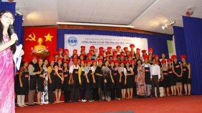 hội thi làm bánh đại học sài gòn 10