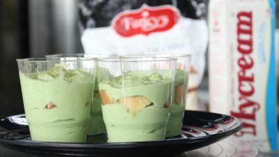 Hướng dẫn làm green tea tiramisu