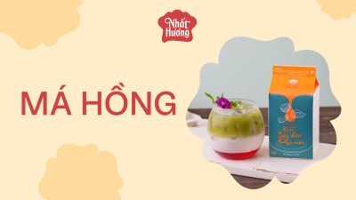 Hướng dẫn pha chế Má Hồng