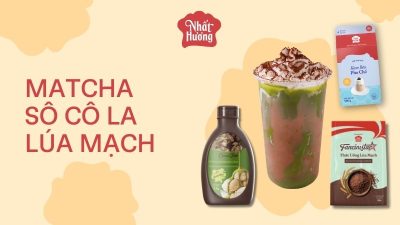 Matcha Sô Cô La Lúa Mạch