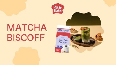 Matcha Biscoff