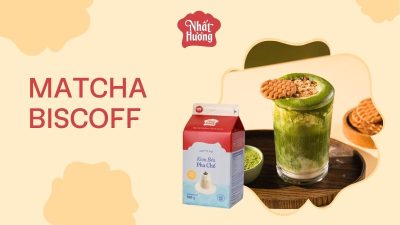 Matcha Biscoff