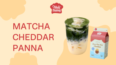 Matcha Cheddar Panna