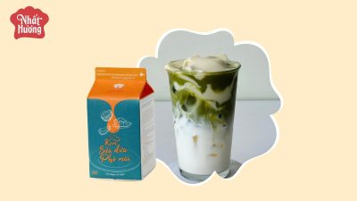 Matcha Sữ Dừa Tufu béo thơm hấp dẫn