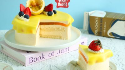 Passion Fruit Jelly Mousse – Món bánh thạch phủ sáng tạo, chinh phục vị giác mùa hè