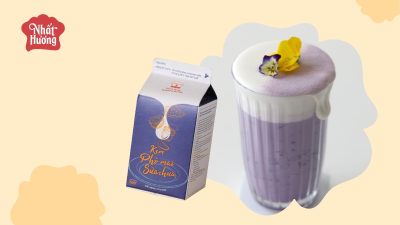 Sữa Chua Khoai Môn Tím