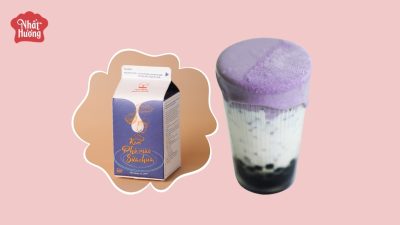 Sữa Chua Khoai Môn Tím