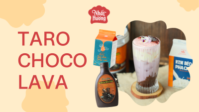 Taro Choco Lava