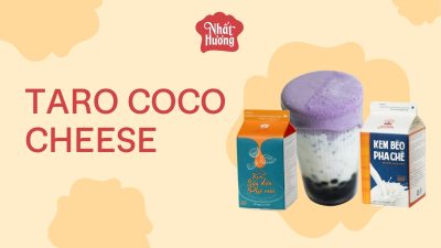 Taro Coco Cheese