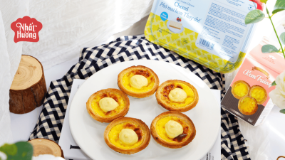 Tart Trứng Phô Mai Sầu Riêng